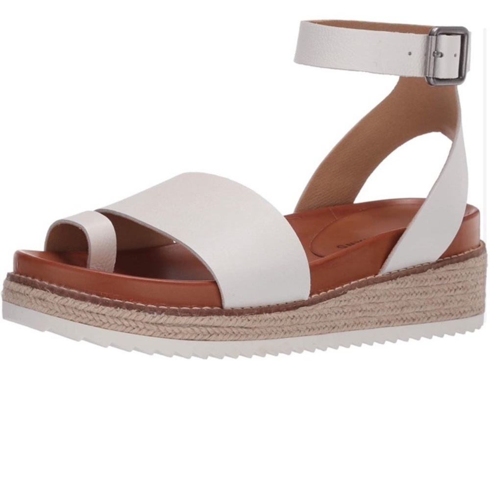 Lucky Brand Itlova white espadrille sandals 🕊